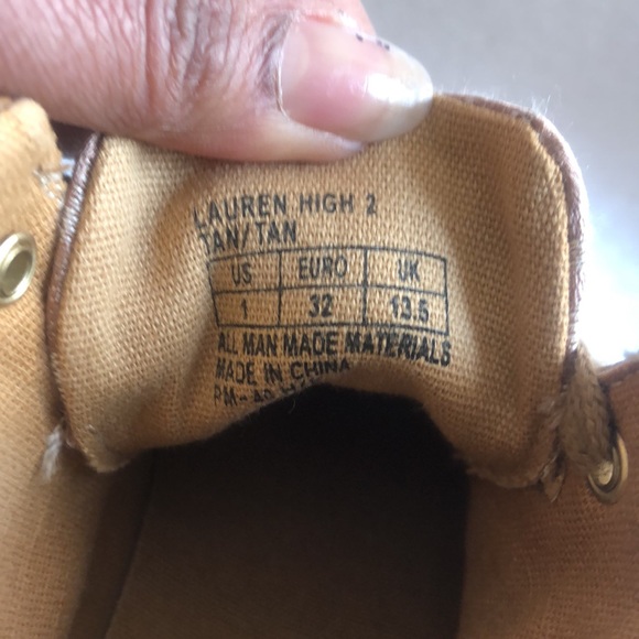 Kids Michael Kors Vegan Sneakers - Size 1 - Picture 13 of 16